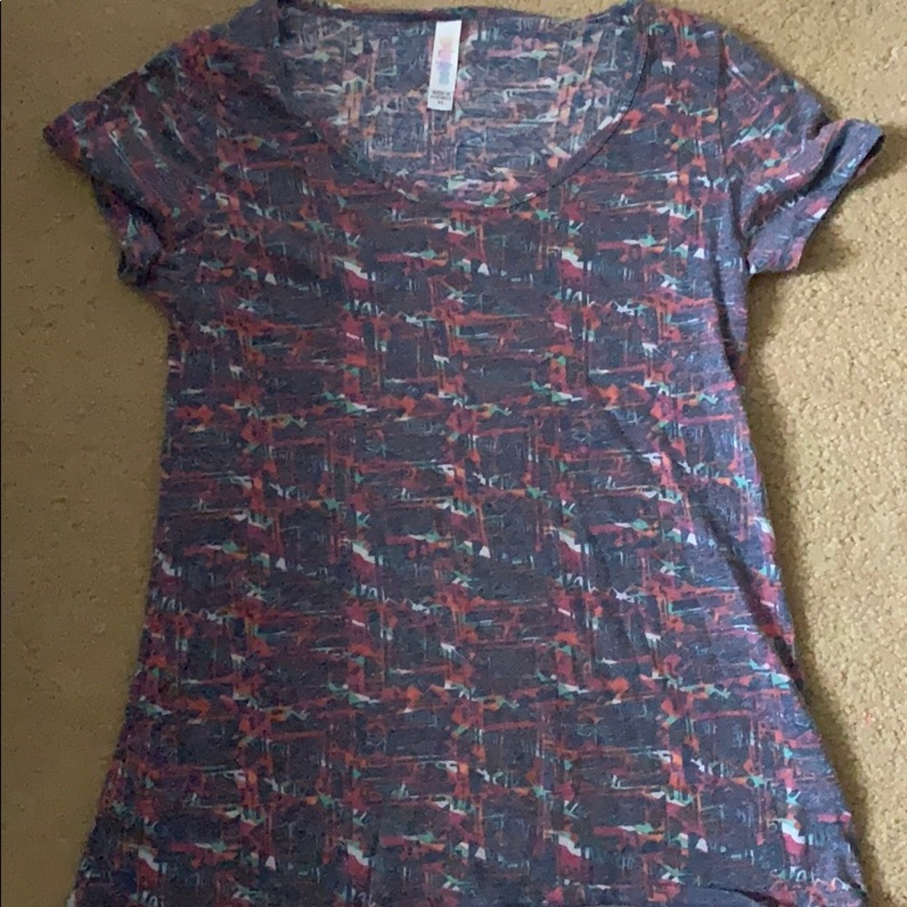 Lula Roe short sleeve top - Picture 1 of 2